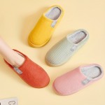 Cozy Women's Plush Anti-Slip Home Slippers with Thick Bottom