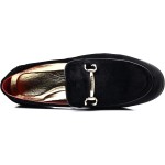 Mens Dress Shoes Loafers Business Classic Suede Luxury Copper Chain Party Wedding Moccasins for Male