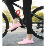 Generic Barefoot Shoes for Women & Men, Wide Toe Box, Breathable, Quick-Dry, Aqua Sports, Beach, River, Athletic, Swim, Surf, Pool, Diving, Hiking, Walking, Pink, US Women's Sizes