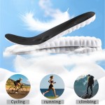 Cloud Like Soles for Men Women,Insoles for Men Women,Shoe Inserts Cuttable,Anti Fatigue,Shock Absorption,Foot Pain Relief (Black:Men: 8-8.5/Women: 9-9.5)