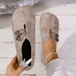 Women's Flats Shoes Round Toe Dressy Ballet Flats Comfortable Womens Dress Shoes Ballerina Flats for Work