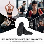 Weightlifting Barefoot Shoes for Men - Deadlift Barefoot Workout Shoes for Women & Men, Minimalist Weight lifting & Sports Footwear, Fitness Squat Non Slip Pattern Deadlift Training & Boxing 