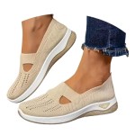 Orthopedic Shoes for Women 2025 Dressy Summer Slip-On Shoes Breathable Comfortable Soft Orthotic Sneakers Walking Indoor Outdoor Casual Mesh Sandals