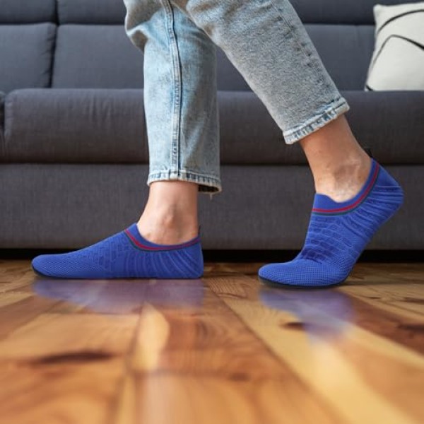 Lightweight Slip on Indoor for Men Women House Slippers Barefoot Non Slip Home Exercise Yoga Shoes