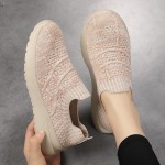 Women's Walking Shoes Slip on Lightweight Sneakers